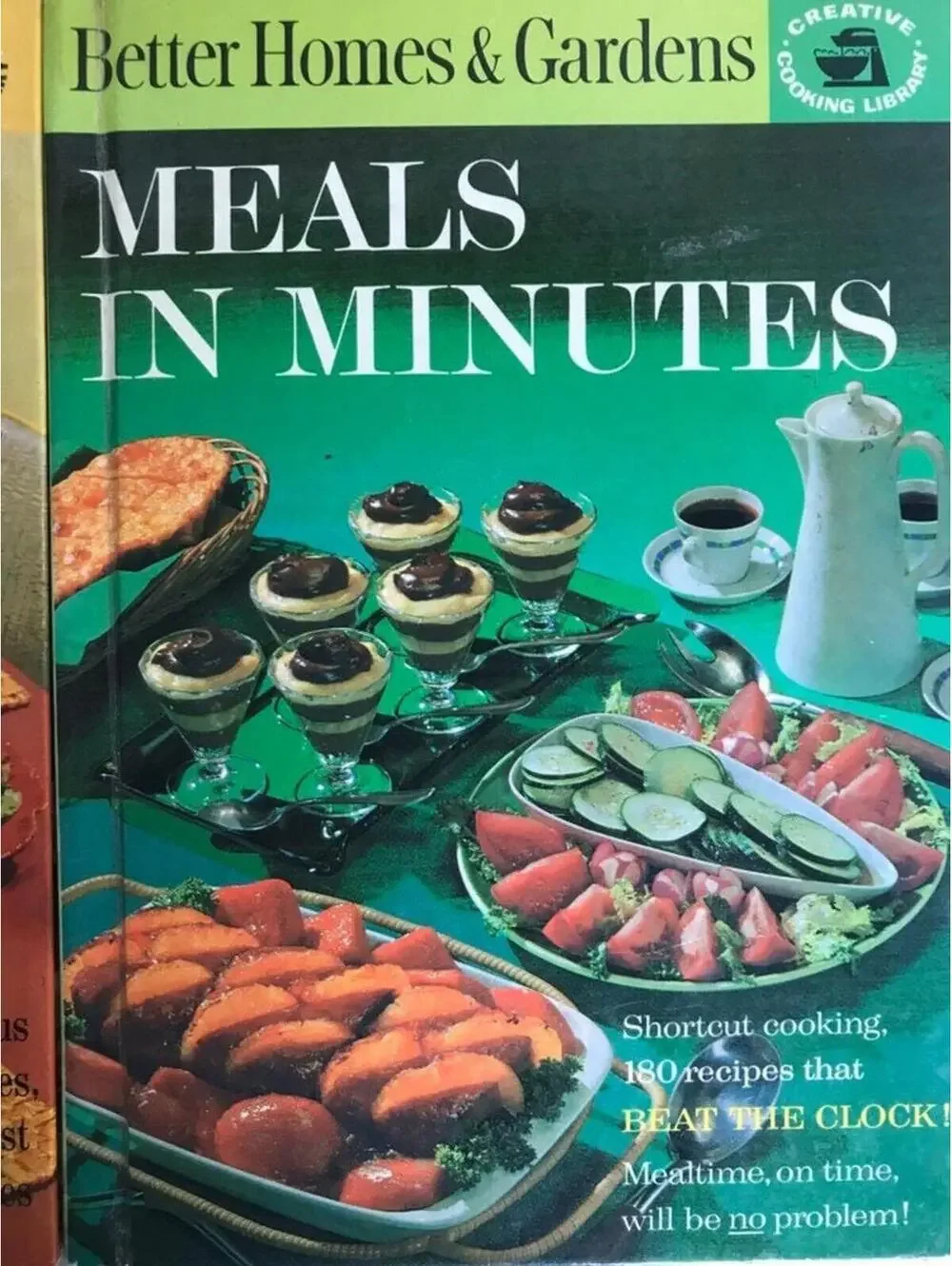 Vintage 1961 Better Homes & Gardens Cookbook: Lunches, Snacks